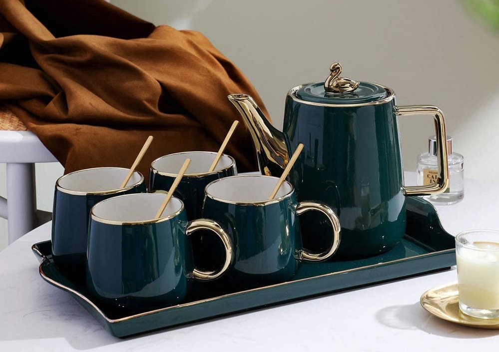 Coffee Mugs, Teapot & Tea Sets